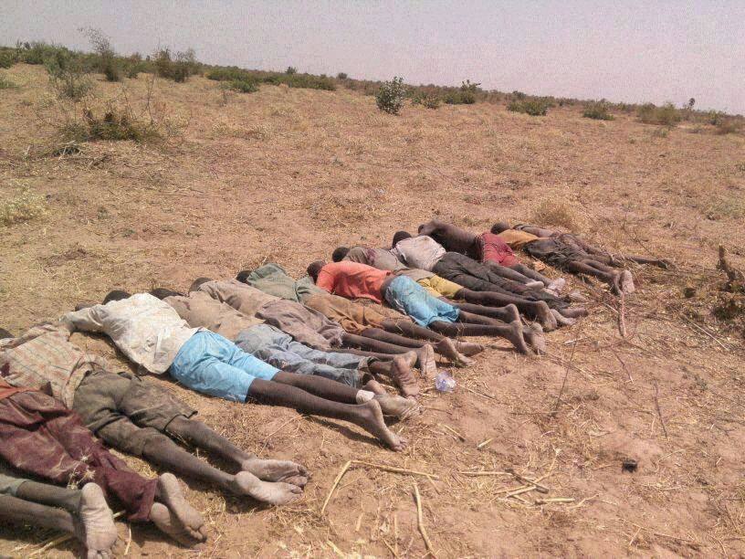 Genocide in Borno (Photo credit: Dr. Ahmad Abubakar Mahmud Gumi)