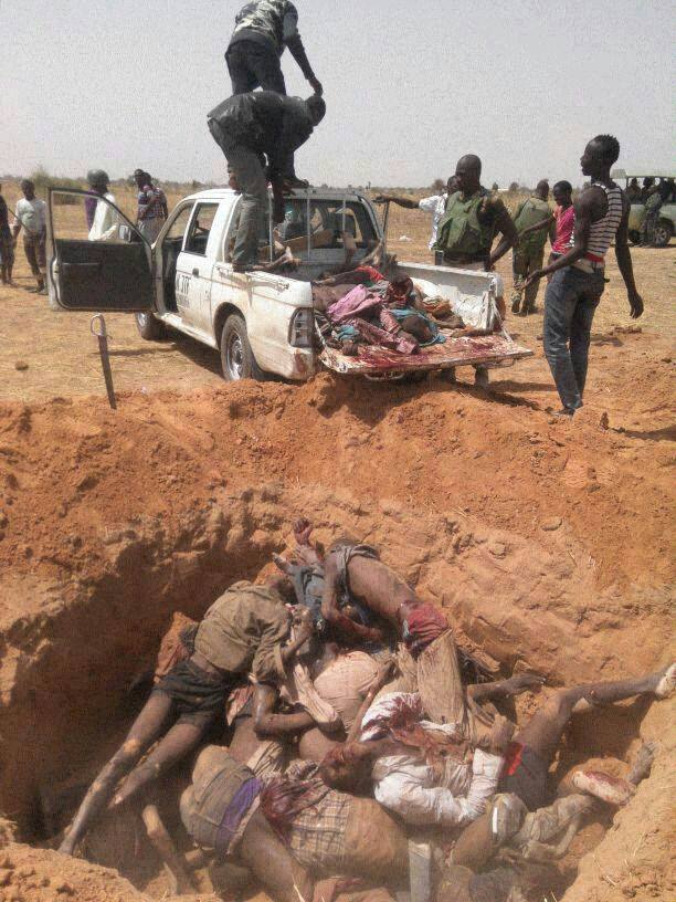 Genocide in Borno (Photo credit: Dr. Ahmad Abubakar Mahmud Gumi)