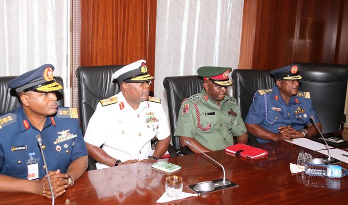 The trent -new-newly appointed service-chiefs