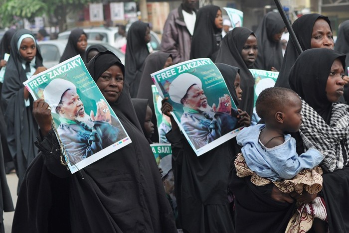 Shiites Shiia protest The Trent_Fotor Journalist Shi'ite Ibrahim El Zakzaky, El-Zakzaky, Zaria, Shi'ites, Shia