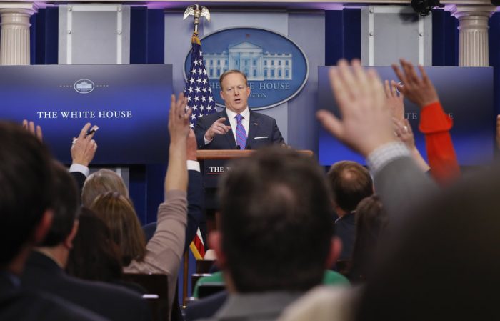 sean spicer The trent White House Press secretary Sean Spicer Donald Trump