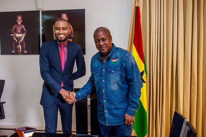 Ohimai Amaize John Mahama The Trent President John Mahama during the 2016 Ghana presidential election