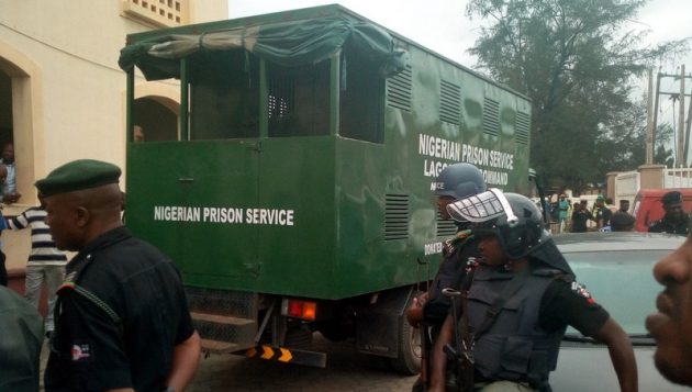 The suspected billionaire kidnapper, Chukwudumeme Onwuamadike, popularly known as Evans appears in court on Wed, Aug, 30, 2017 in Lagos | Premium Times