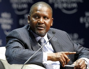 Aliko Dangote, President and Chief Executive of Nigeria's Dangote Group speaks during the final session of the World Economic Forum on Africa meeting in Cape Town June 6, 2008. (Photo Credit: REUTERS/Mike Hutchings)