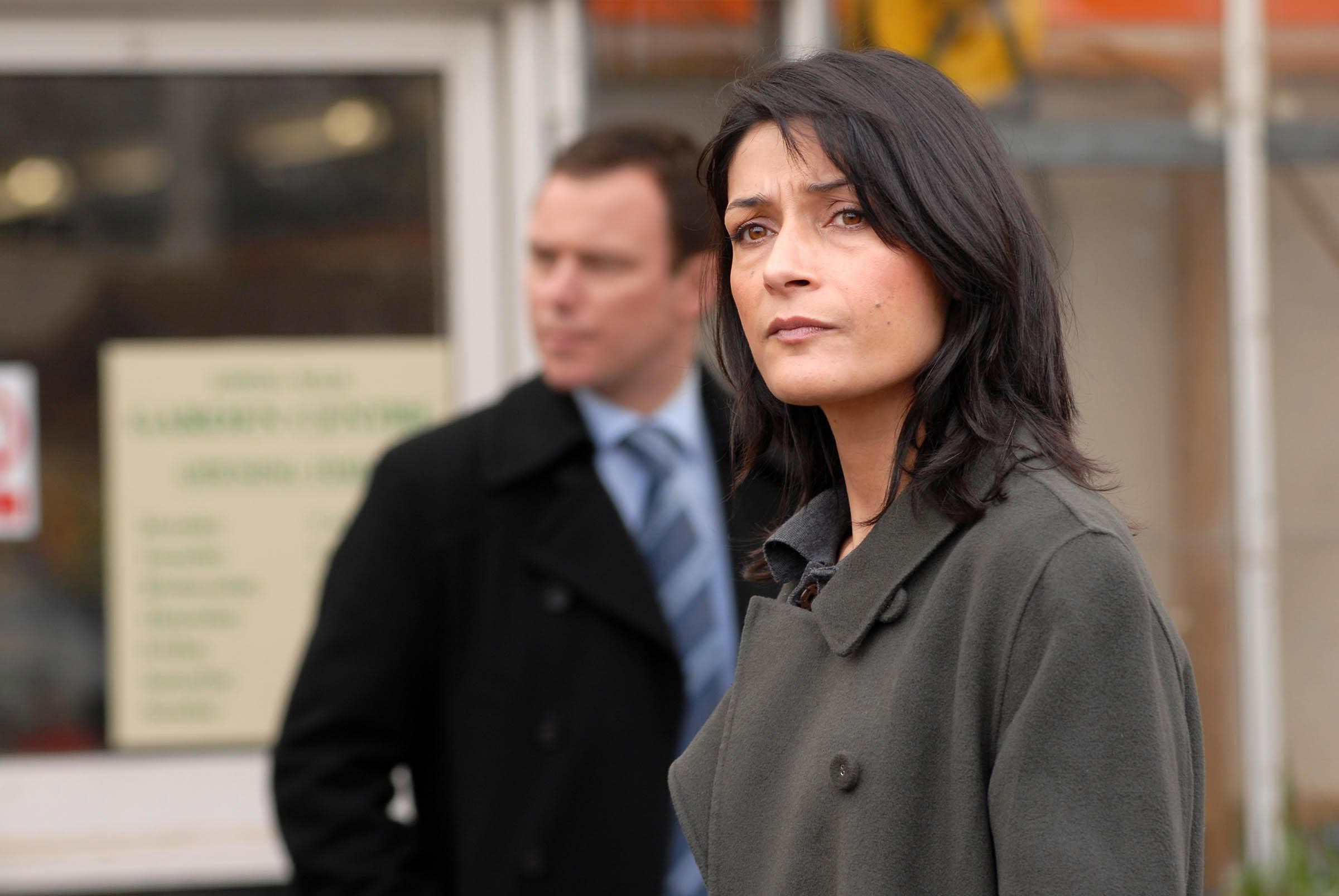 Amita Dhiri, British TV Actor, Still Shot from The Bill