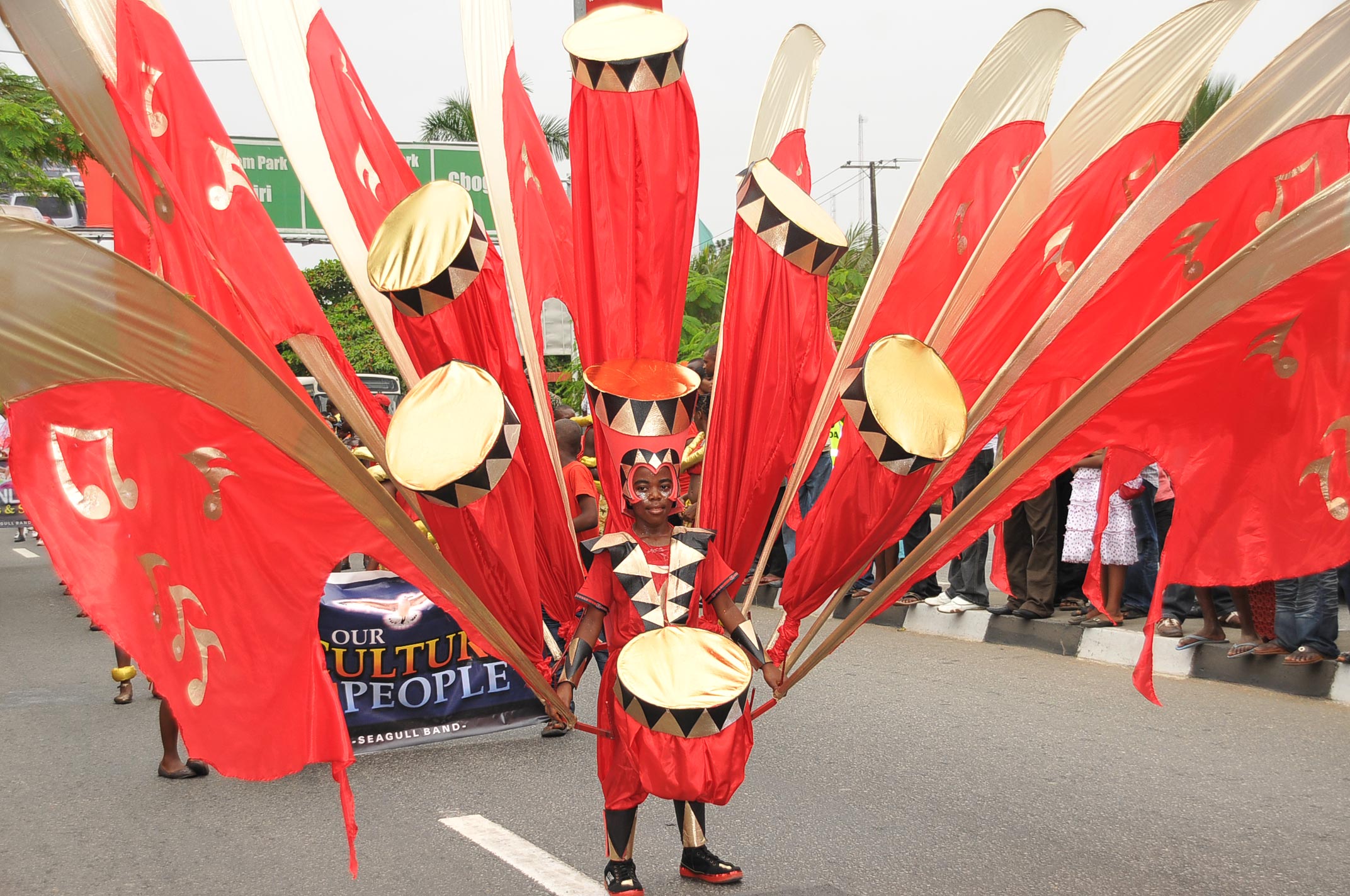 Efik dancers at the 2013 Calabar Carnival