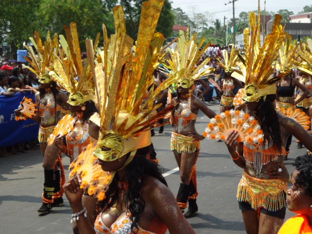 Efik dancers at the 2013 Calabar Carnival