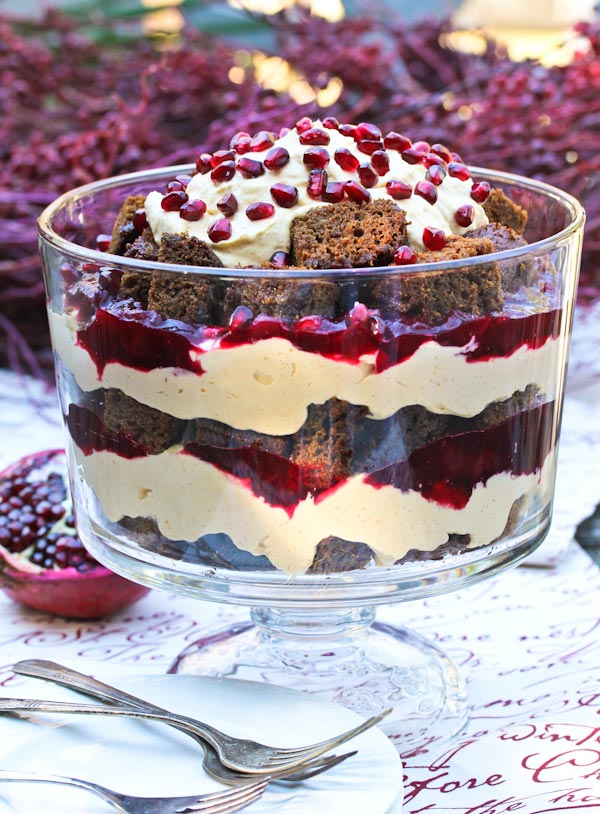 Gingerbread Pumpkin Trifle With Cranberry The Trent4