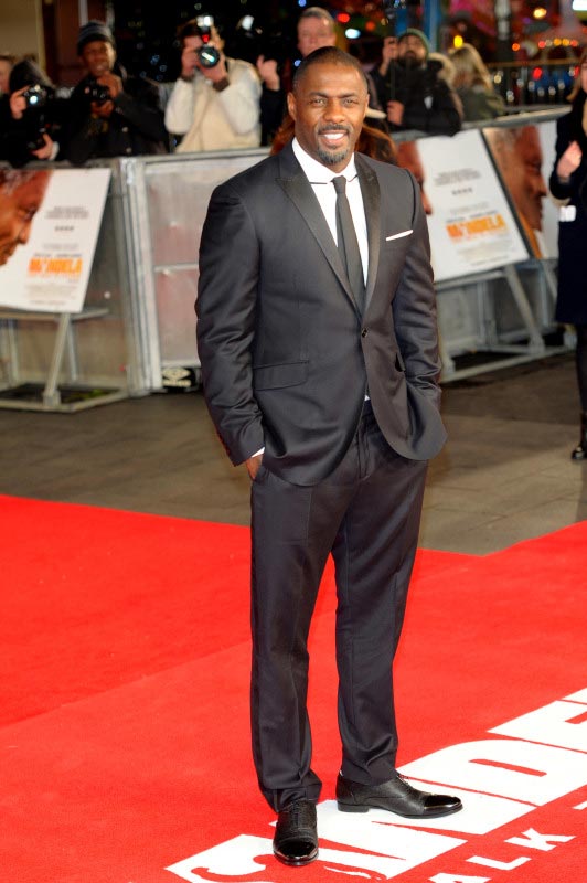 The Royal Film Performance of 'Mandela: Long Walk To Freedom' held at the Odeon Leicester Square - Arrivals Featuring: Idris Elba Where: London, United Kingdom When: 05 Dec 2013 Credit: WENN.com