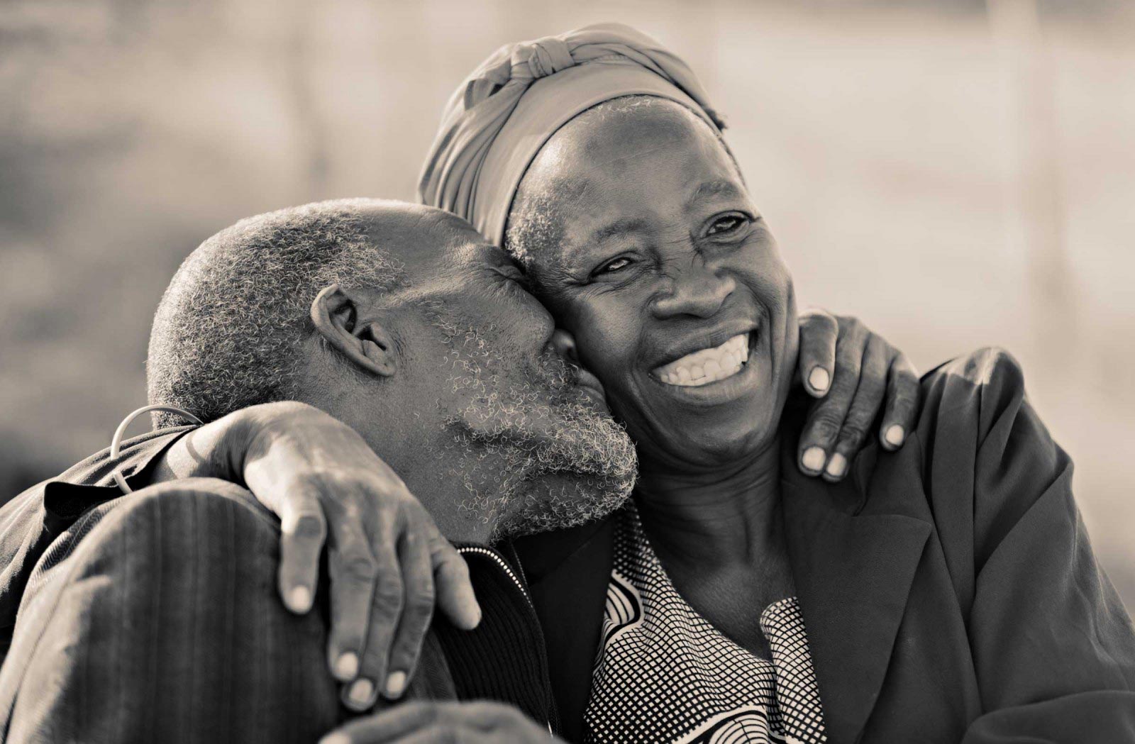 Loving Elderly Couple The Trent