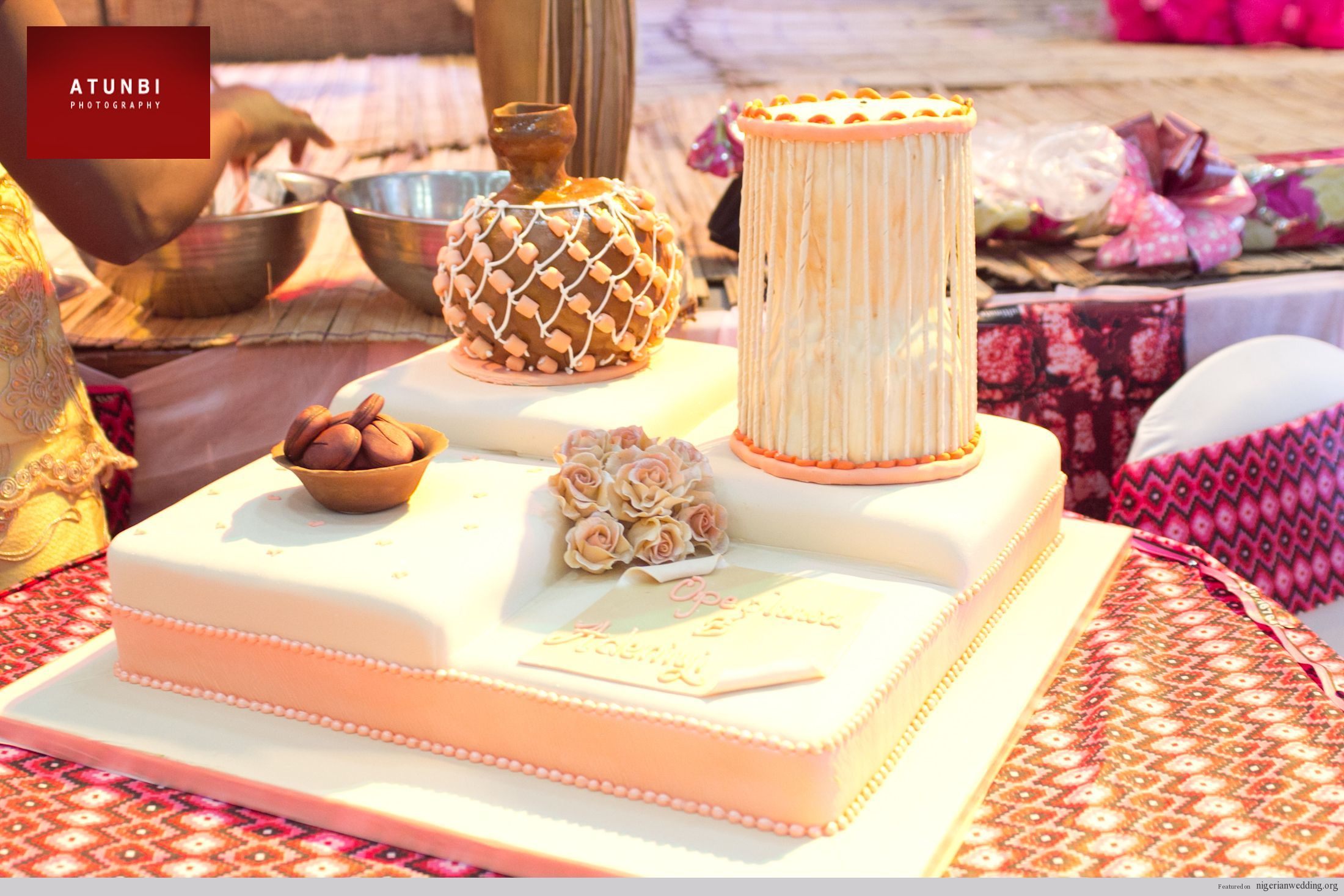 James Ibori Traditional wedding cake