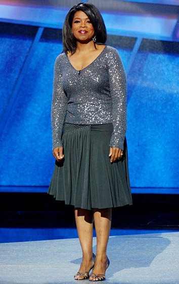 July 2005: The host took the stage to present an award at the 2005 ESPYs in Hollywood. (Photo Credit: M. Caulfield/WireImage.com)