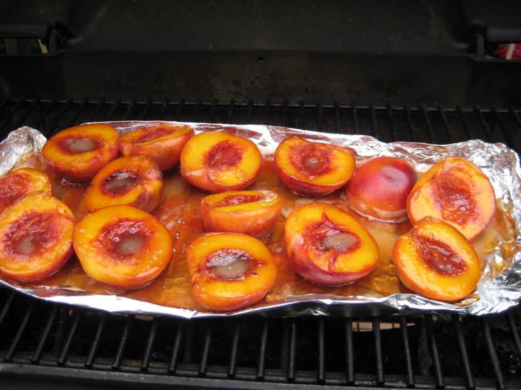 BournbonGlazed Peaches The Trent