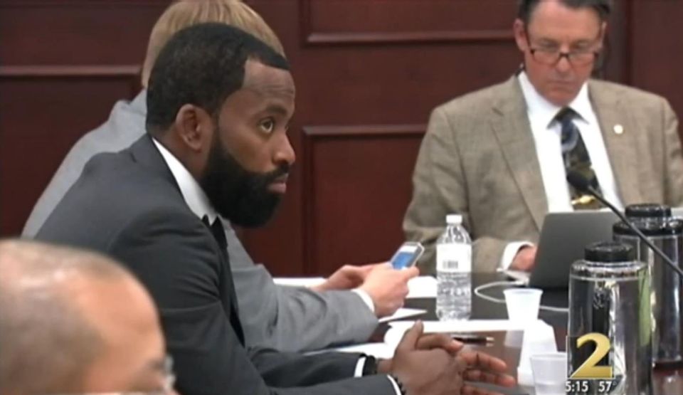 Craig Davis Pictured in Court