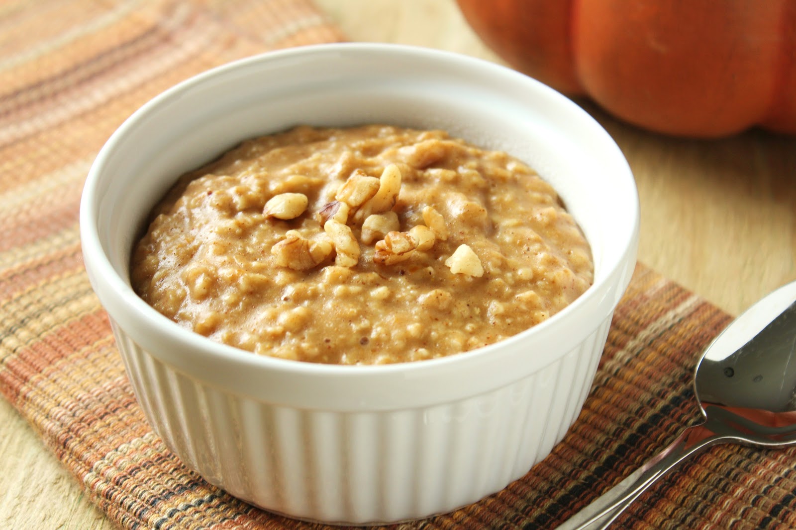 Creamy Pumpkin Oatmeal