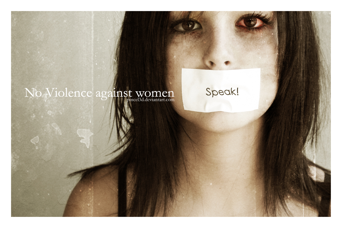 woman domestic violence