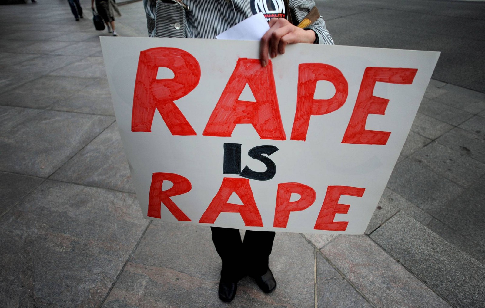 Rape is rape sexually harrassed