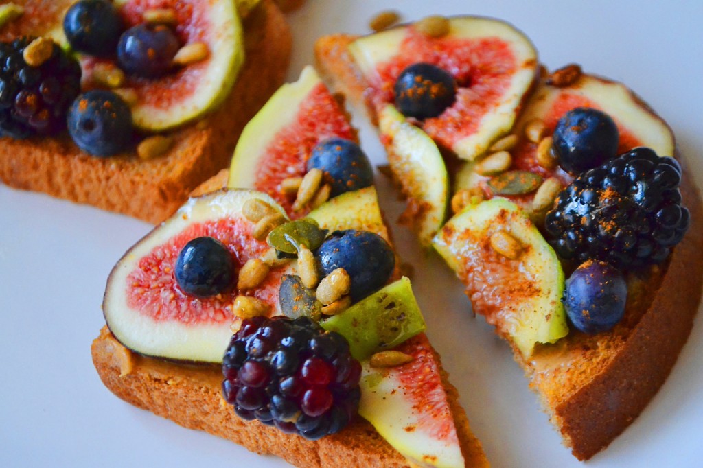 Grapefruit with whole-wheat toast  almond butter The Trent