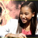 Amandla Stendberg brings The Hunger Games to Nokia Plaza [USA ONLY]