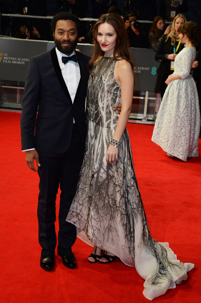 Chiwetel Ejiofor and Sari Mercer
