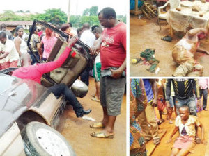 Anambra accident scene | Photo: Punch