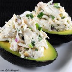 Avocado crab salad the trent
