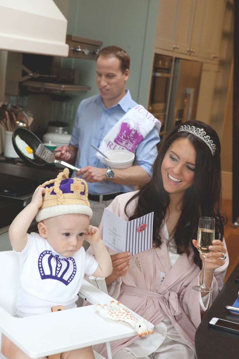 Kate Middleton, Prince William, and Baby