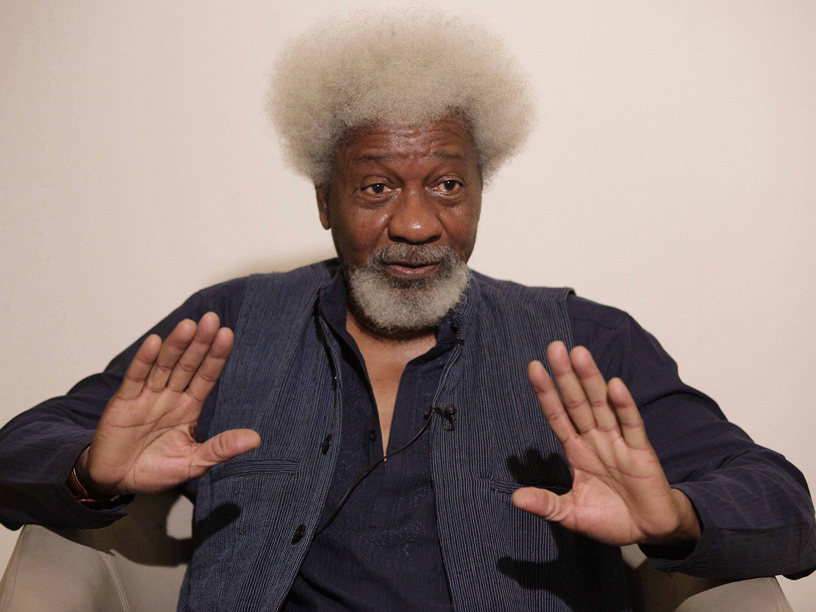 Africa's first Nobel Laureate Professor Wole Soyinka