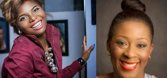 Singer Zara Gretti (left) Yemisi Ilo (right)