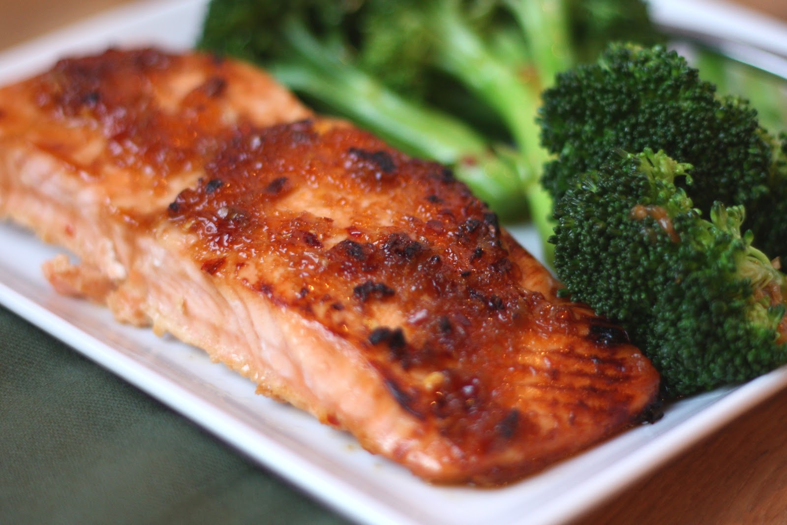 salmon fish meal dish