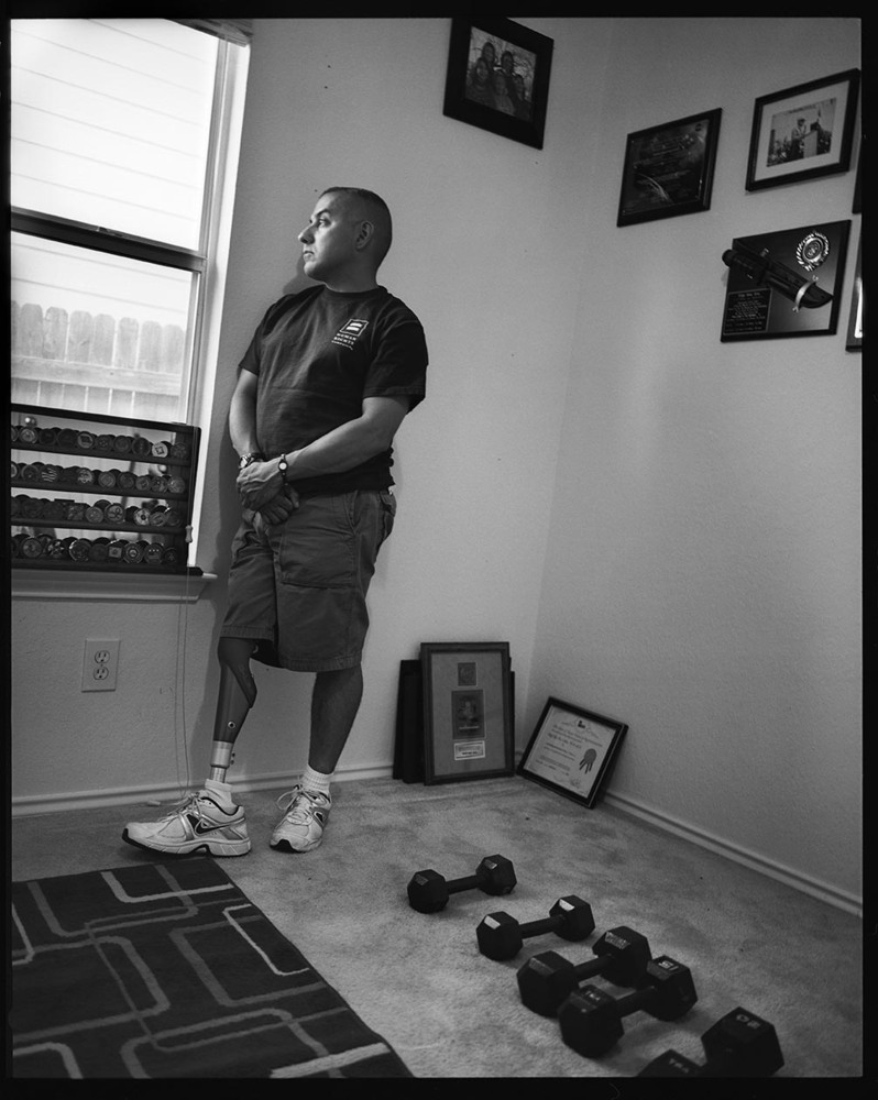Eric Alva -- San Antonio, Texas 2011 STAFF SERGEANT E-5, U.S. MARINE CORPS, (1991-2004) Retired. Honorable discharge; first U.S. military casualty in Operation Iraqi Freedom; Purple Heart recipient; Presidential Unit Citation; advocate for equal rights.