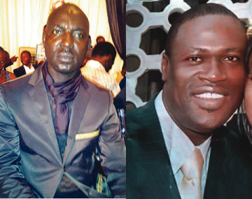Ade Lexus(left) and Bobby