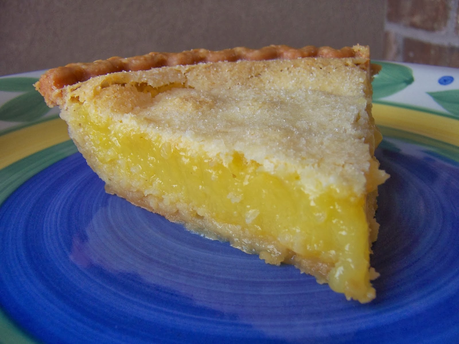 Lemon Chess Pie nh