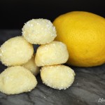 Sparkly White Chocolate Lemon Truffles