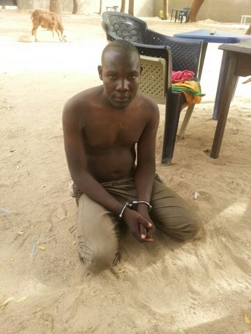Boko Haram member, key player in Chibok school abduction arrested (Photo Credit: Defence Headquarters)