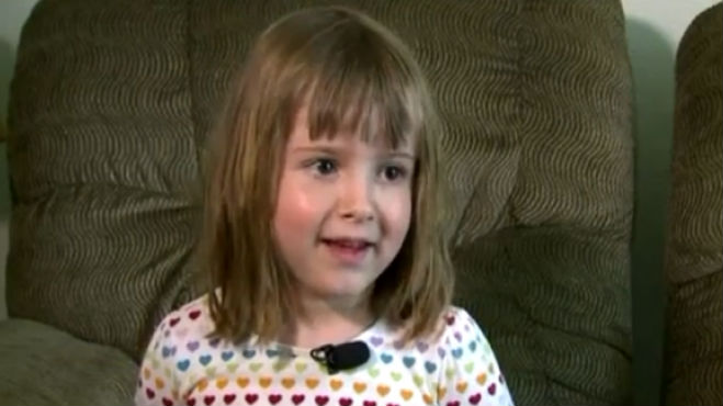4-year-old super hero Abby Dean (Photo Credit: Fox News)
