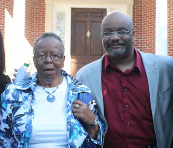 My grandmother Felicia and I on a visit to Morehouse college a few months before she died