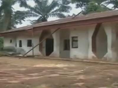 The 8-bedroom apartment used by Kidnappers in Imo state [Photo Credit: Daily Times]