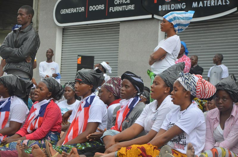 Liberia Ebola protests