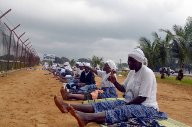 Liberia Ebola protests