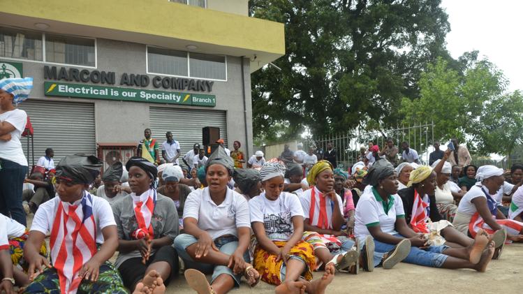 Liberia Ebola protests