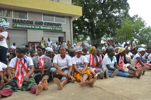 Liberia Ebola protests