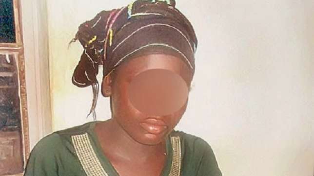 The 16-year Old Impregnated By Her Biological Father( Photo Credit: Naijagist.com)