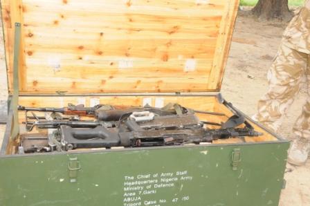 recovered ammunition from terrorists in Konduga (1)