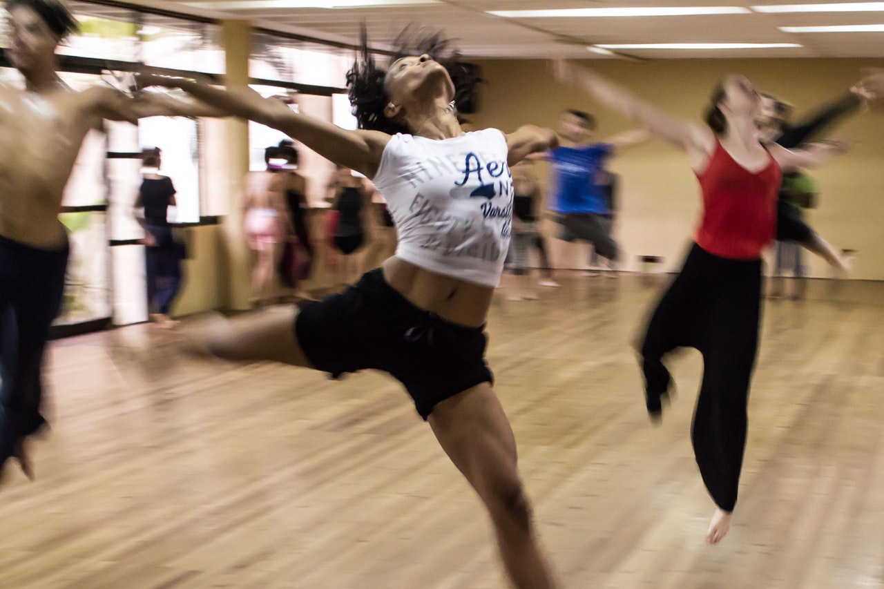 dance woman dancing, fitness