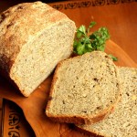 Cilantro-&-Mint-Infused-Wheat-Bread