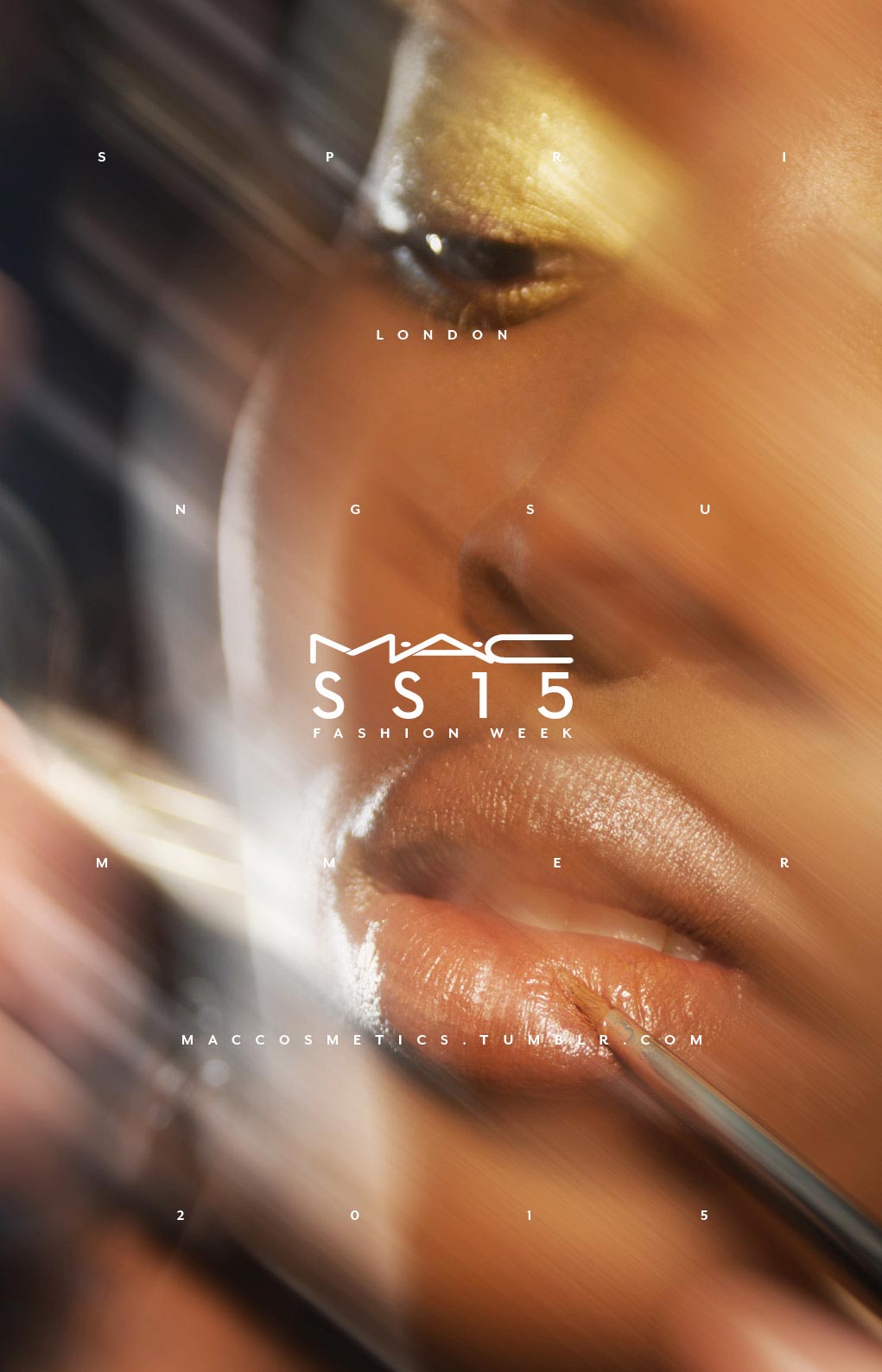 Bunmi Ademokoya as face of MAC SS15