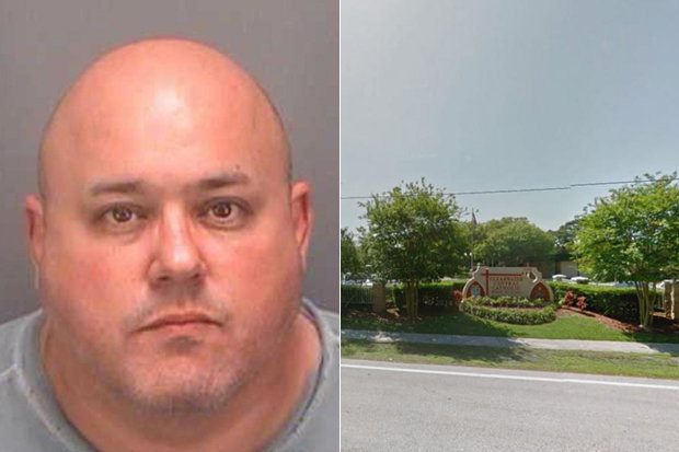 ACCUSED: Catholic school teacher Scott Stern is alleged to have forced students to strip before beating them | Pinellas County Sheriff's Office/Google