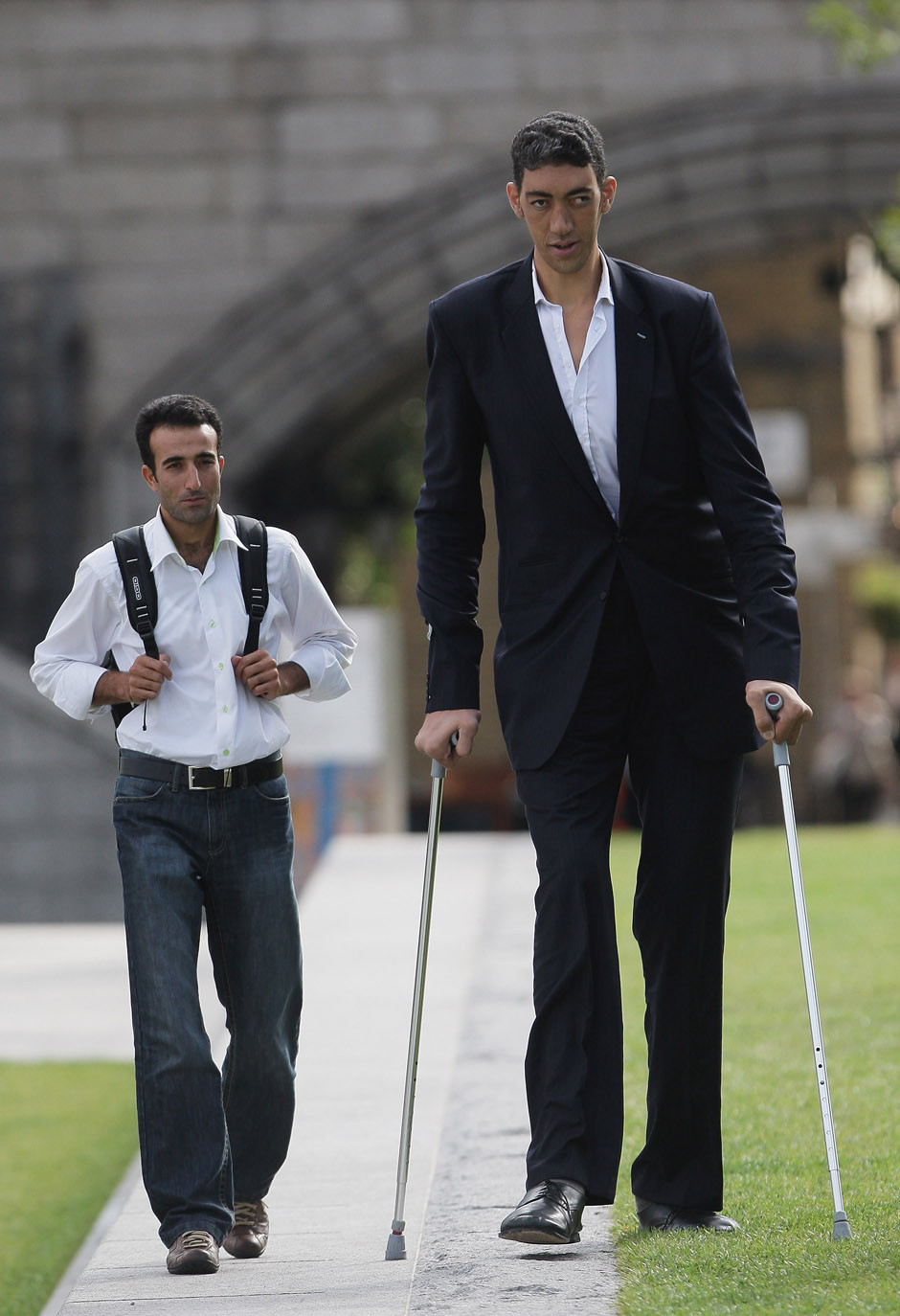 The New Tallest Man In The World Visits London For The First Time