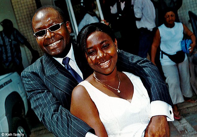 Kwaku Keh (left) has told of his grief for his wife Adeline (right) who lost her life after refusing a blood transfusion when she developed an infection after childbirth. (Photo Credit: Keh Family)